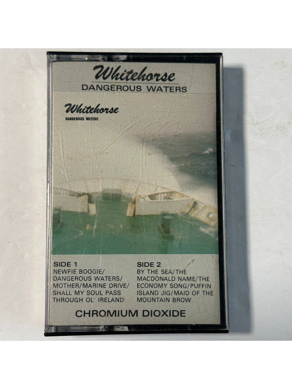 Whitehorse Dangerous Waters Cassette 1986 Newfoundland Folk WRCA-4501